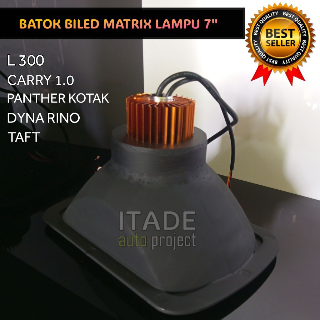 BATOK HEADLAMP 7" PNP BILED MATRIX เหมาะสําหรับ L 300 - พกพา 1.0