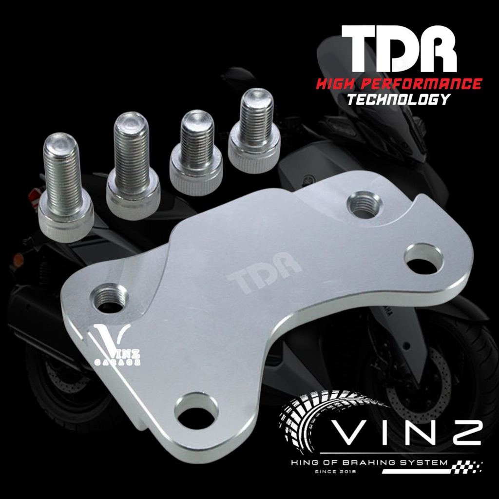 Yamaha Xmax Standard Caliper Bracket By TDR Racing // Standard Caliper Bracket 300 มม.TDR Racing Dis