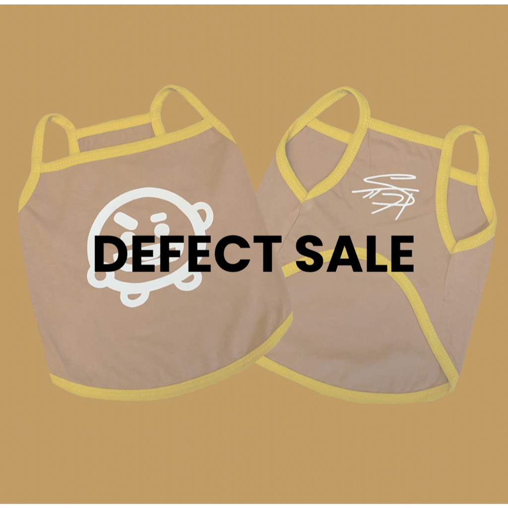 DEFECT - BT21 Tank // เสื้อผ้าสุนัขแมว | เสื้อยืดหมาแมว