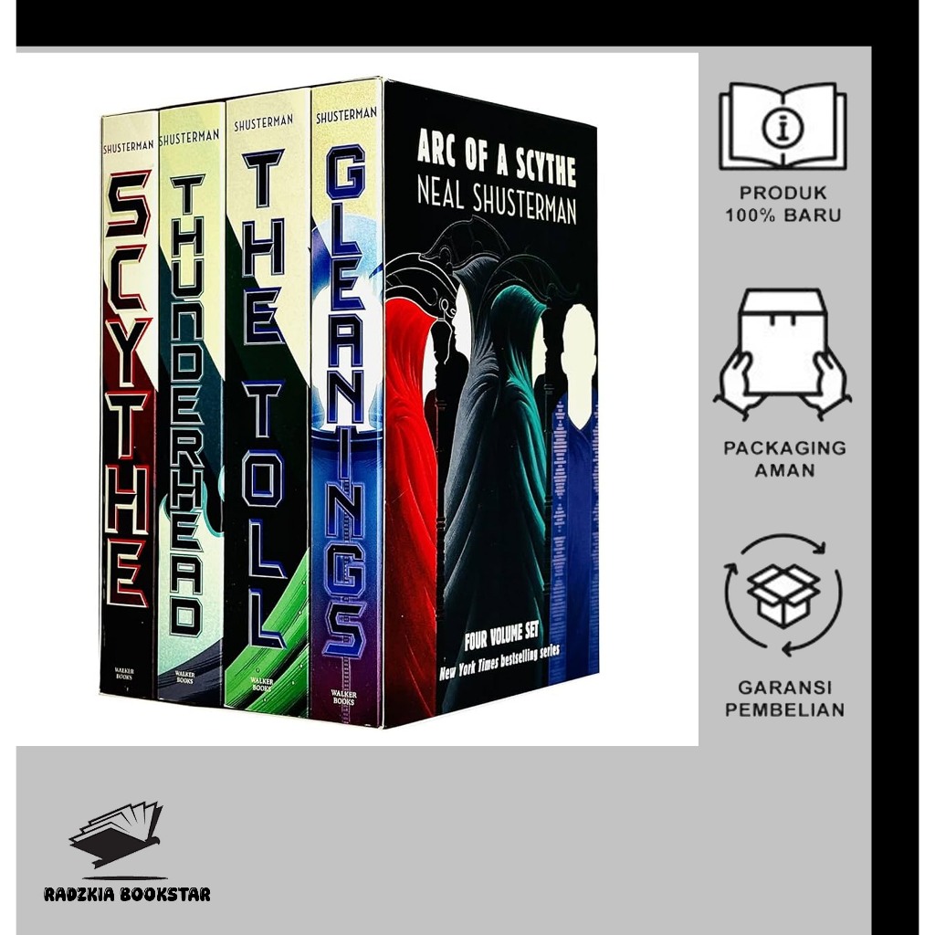 Arc of a Scythe Series - 4 Book Box Set โดย Neal Shusterman - Scythe 1