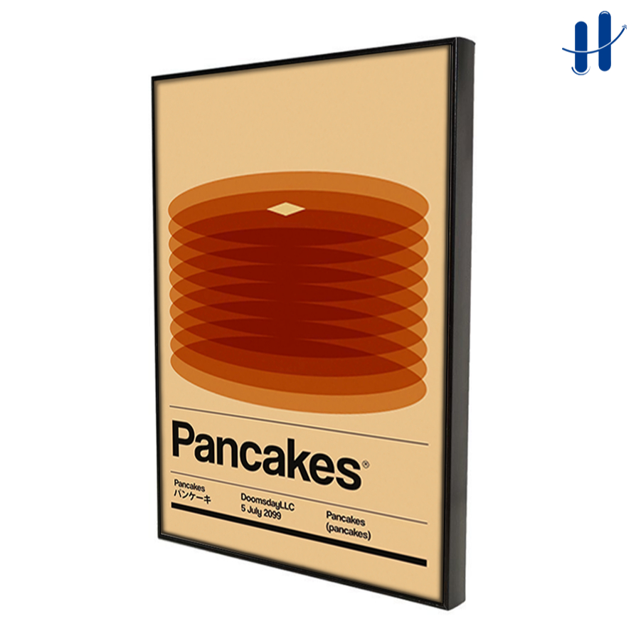 Haydecor Pancakes กรอบตกแต่งผนังห้องแสดงความงาม Minimalist Walldecor