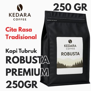Kopi Robusta Bubuk | Premium Kedara Coffee | Kualitas Terjaga | 250GR | 100% ORIGINAL