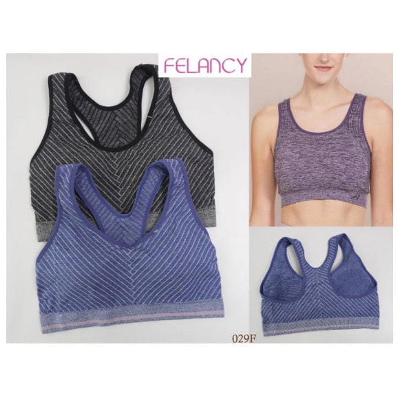 VEST / BRALETTE SPORTS BRA / GYMNASTICS / SPORTS FELANCY SPORT BRA 070-30029 SIZE ML XL FIT BRA 32B 