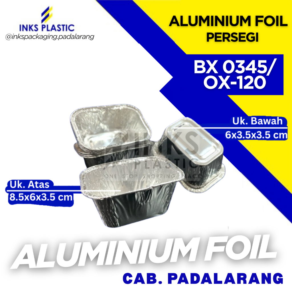 ALUMINIUM FOIL SQUARE P 120