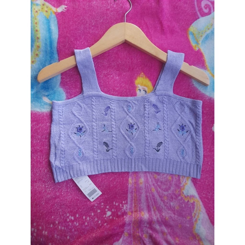 CROP TANKTOP W🩷CCCCC