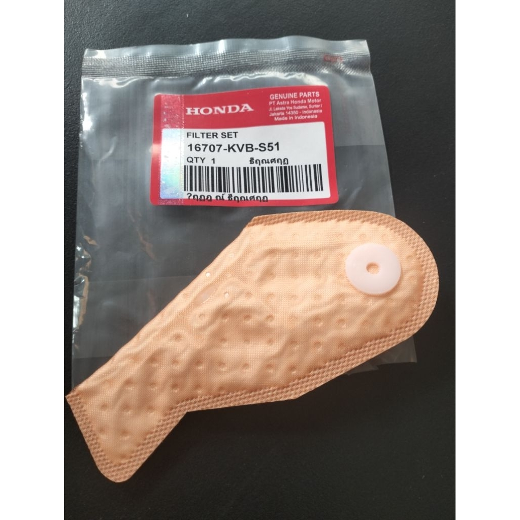กรองเชื้อเพลิง Pampers fulpum Honda-16707-KVB-S51- บีท ฟิ