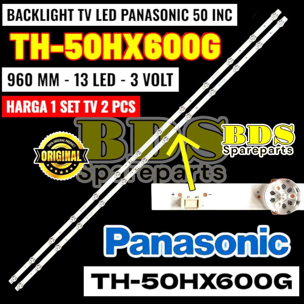 PANASONIC 50 INC LED TV BACKLIGHT TH-50HX600G TH50HX600G