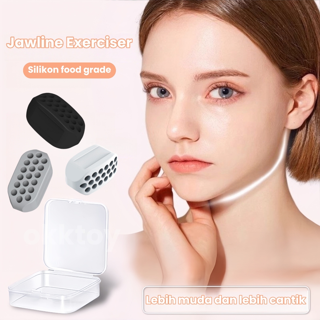 [รุ่นที่เจ็ด ] Jawline Exerciser/Jawline Muscle การออกกําลังกาย/ซิลิโคน Jaw Muscle การออกกําลังกาย/อ