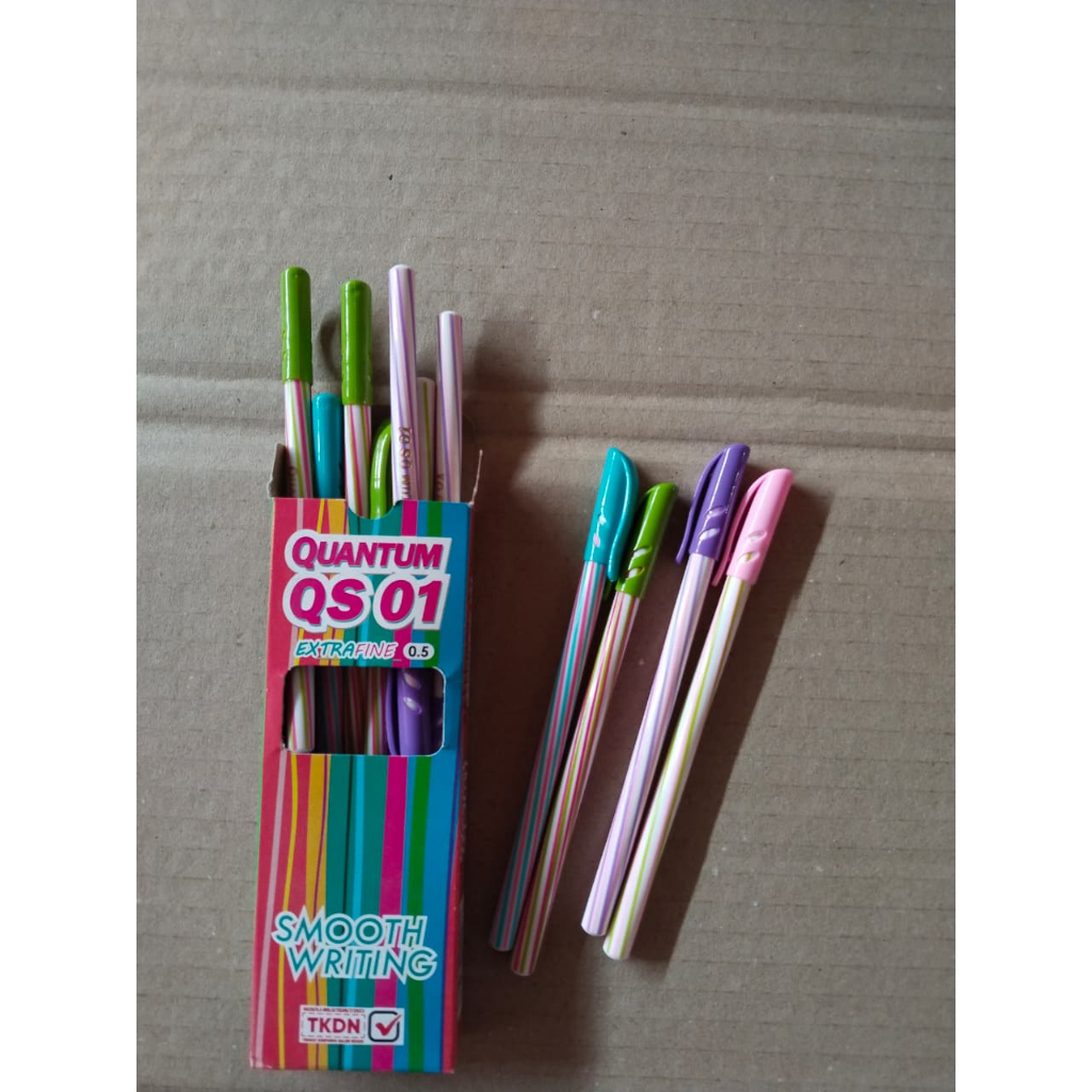 QUANTUM QS 01 BALLPOINT 1 PACK [12 ชิ้น]