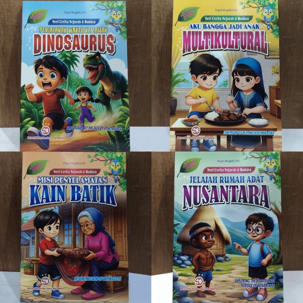 [หนังสือนิทาน] สองภาษา FULL COLOR HISTORY & CULTURE STORY SERIES