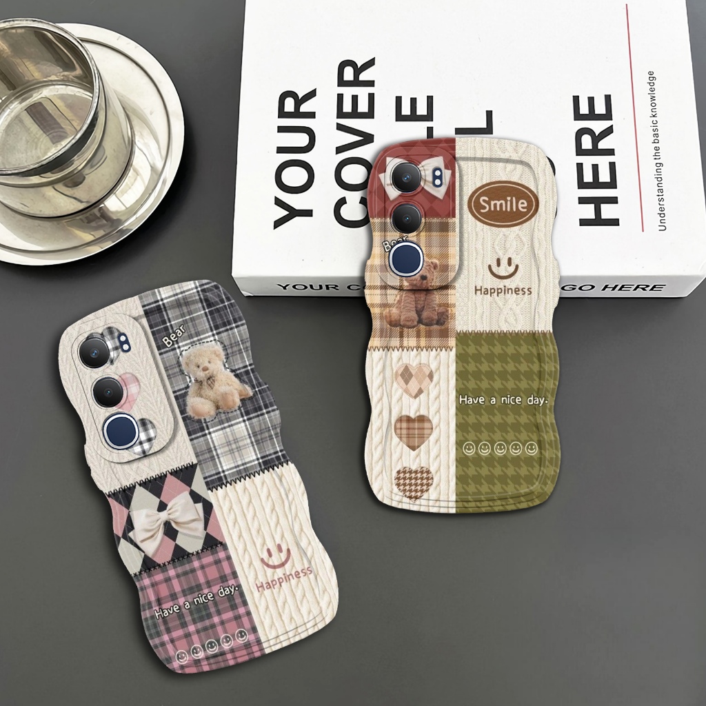 VIVO Y19S HANDPHONE CASE SOFTCASE WAVY CIN 468 WAVE