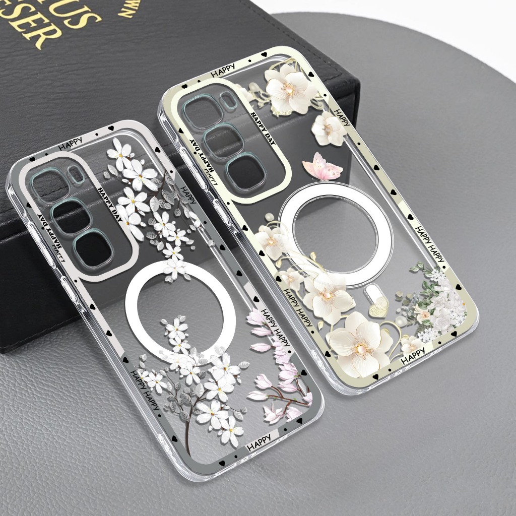 Infinix Hot 60 Pro Hot 60 Pro Plus 60i Clear Case ล่าสุด Premium Transparent Softcase HBI-73