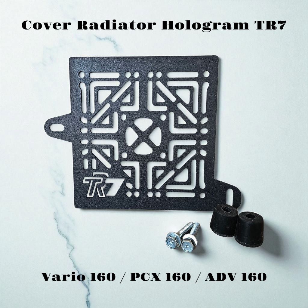 ฝาครอบป้องกันหม้อน้ําตัดเลเซอร์โฮโลแกรม PCX 160 ADV 160 Vario 160 TR7