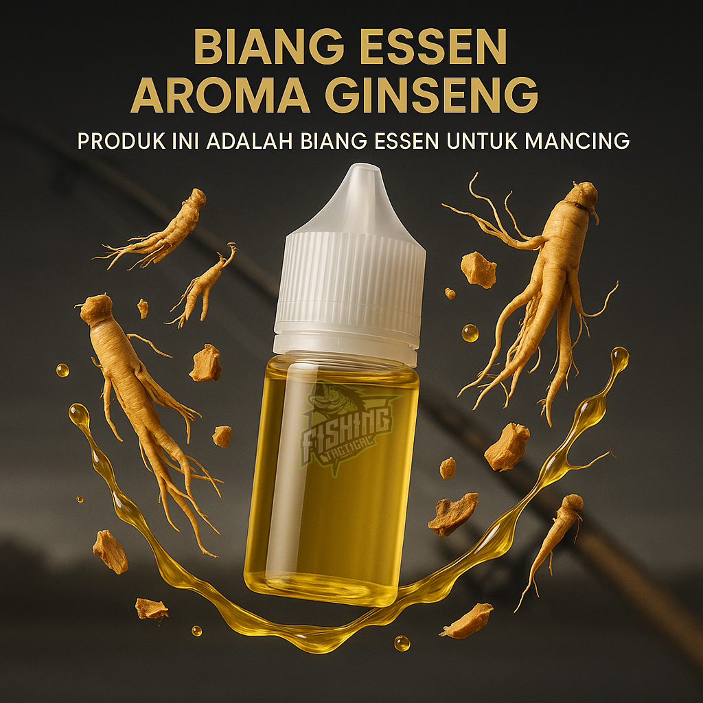 เหยื่อตกปลา ESSEN FISHING GINSENG AROMA PURE PREMIUM SHARP AROMA SUITABLE สําหรับปลาทั้งหมด