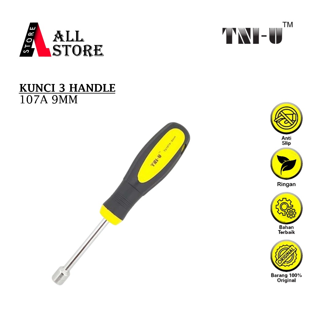 3 HANDLE KEY TNI-U TU- 107A-9mm THREE - HANDLE SLEEVE