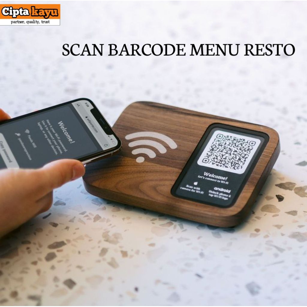 SIMPLE BARCODE SCAN MENU BOARD WITH HASSLE