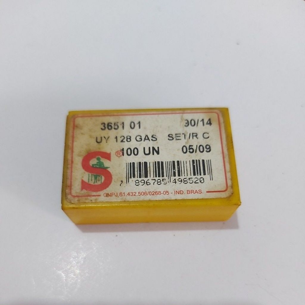 MESIN (ต่อ 10 ชิ้น / บาร์) นักร้องดั้งเดิม UY 128 เข็ม GAS No.14 Overdeck จักรเย็บผ้า
