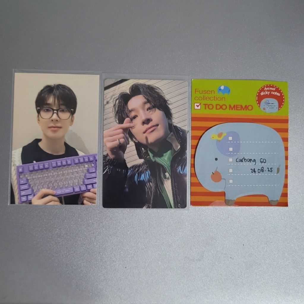 [BOOKED] SEVENTEEN WONWOO KEYBOARD & MEMBERKIT