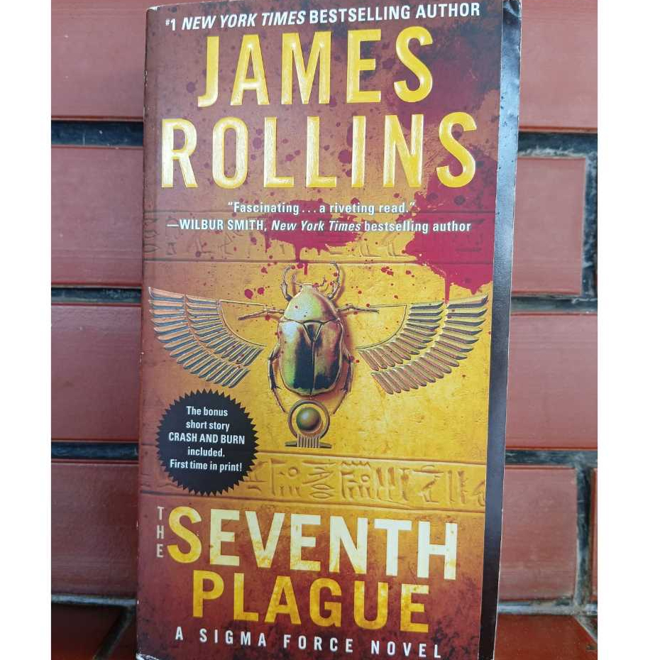 James Rollins Seventh Plague Novel Thriller English Preloved