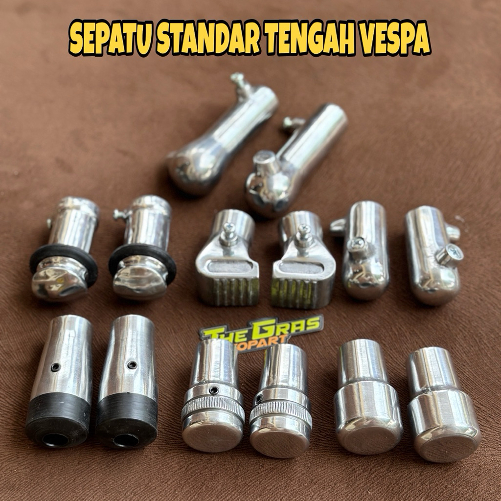 รองเท้าขาตั้งกลาง Vespa Classic รุ่นใหม่ล่าสุด นําเข้า Sip ธรรมดา Largeframe Smallframe Px Super Spr