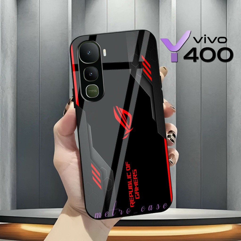 Softcase Glass Glossy Glass VIVO Y400 4G VIVO Y400 5G - Y400 2025 - VIVO Y400 4G - VIVO Y400 5G