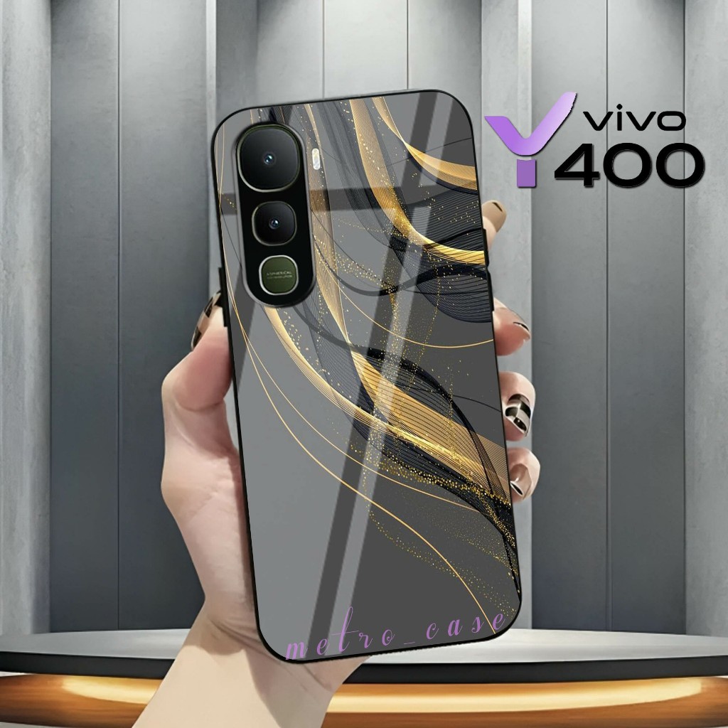 Softcase Glass Glossy Glass VIVO Y400 4G VIVO Y400 5G - Y400 2025 - VIVO Y400 4G - VIVO Y400 5G