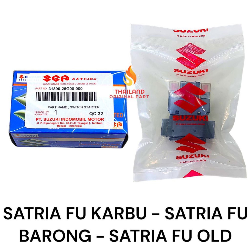 Original Satria Fu คาร์บูเรเตอร์สวิตช์สตาร์ท Satria Fu Barong / Satria Fu Old Original Suzuki KD32