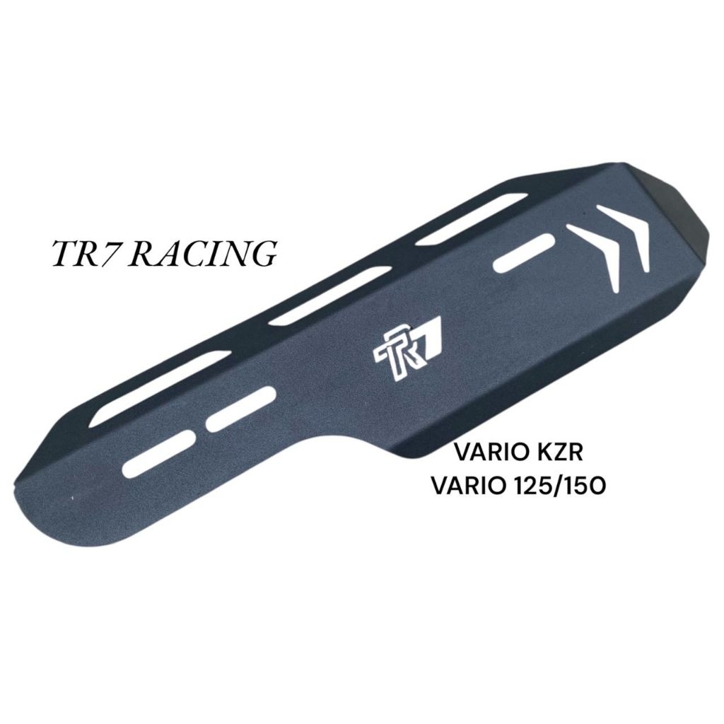 ป้องกันไอเสียโล่ฝาครอบท่อไอเสียเหล็ก VARIO 125/150 OLD NEW Vario คาร์บูเรเตอร์ Vario Techno 125 Fi Beat Scoopy Genio Grand Filano TR7