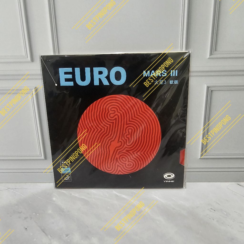 YINHE EURO MARS III ORIGINAL PINGPONG BET RUBBER