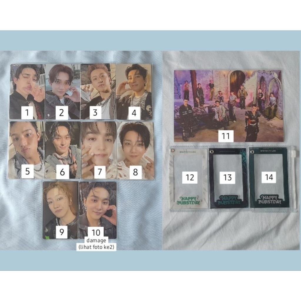 Seventeen scoups joshua hoshi wonwoo mingyu the8 seungkwan din pub photocard pc weverse reg gv globa