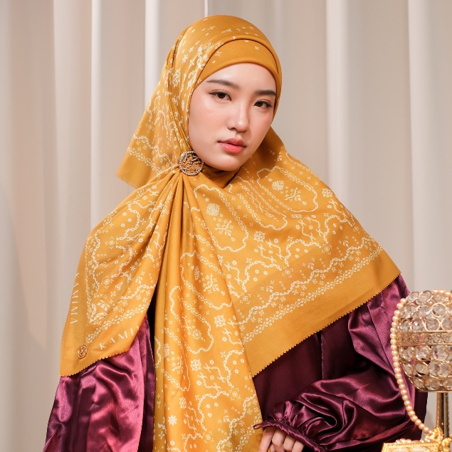 Kamima - Janna Scarf ในมัสตาร์ด