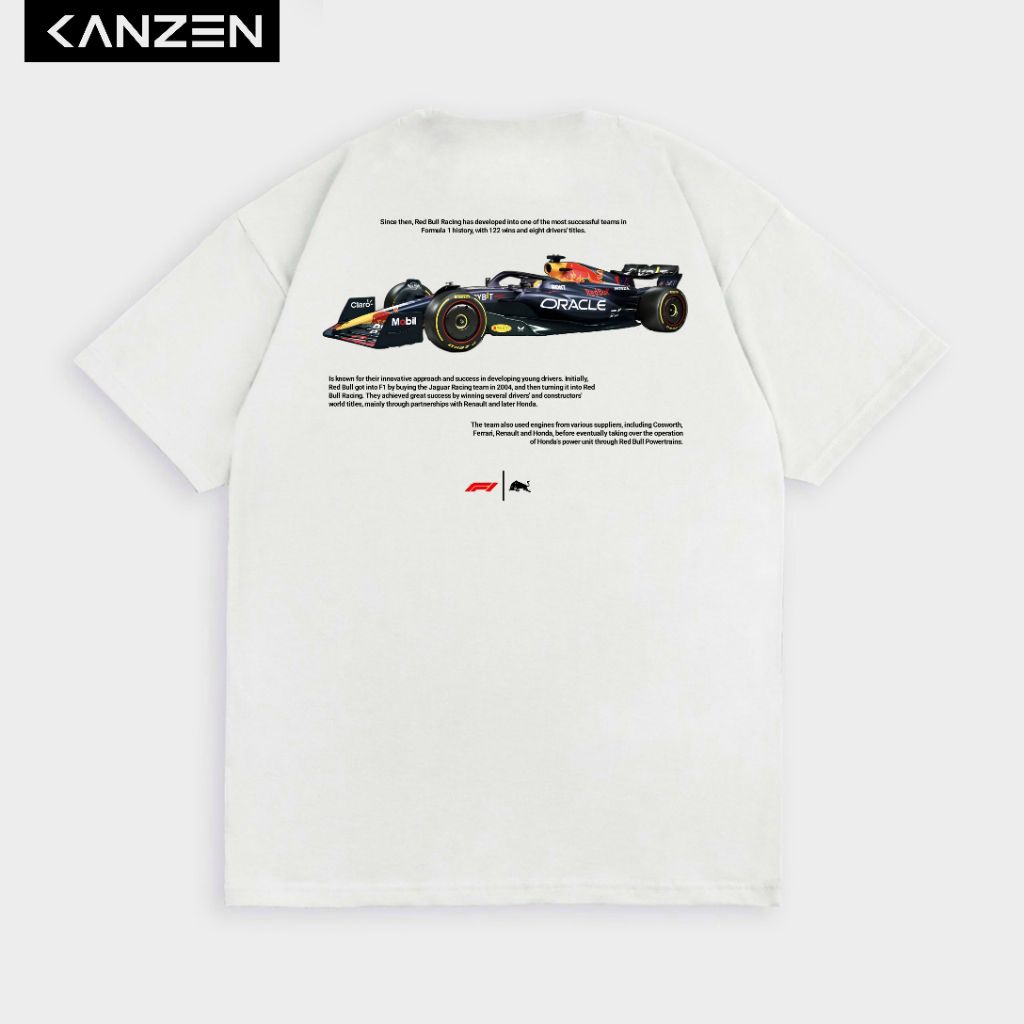 เสื้อยืด Kanzen REDBULL RACING F1