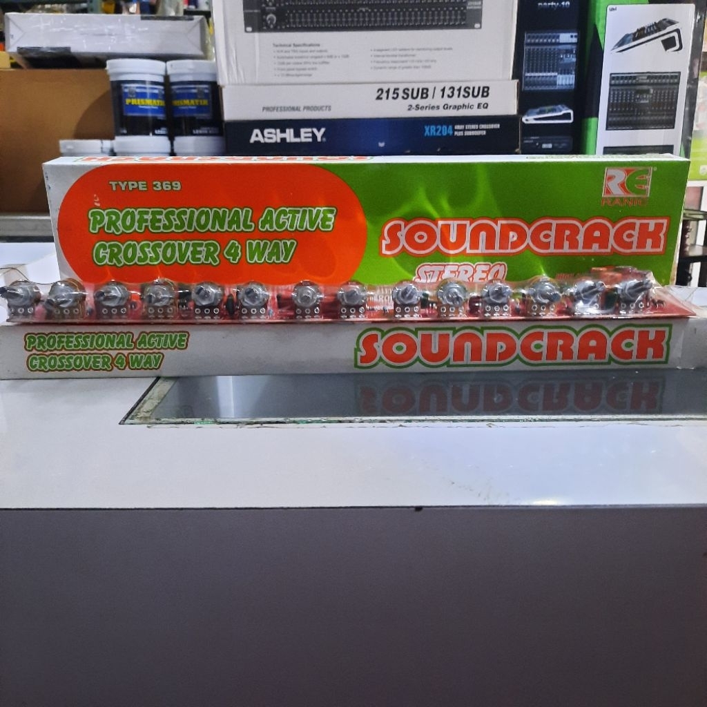 CROSSOVER 4WAY ACTIVE PROFESSIONAL 14 TUNE CONTROL