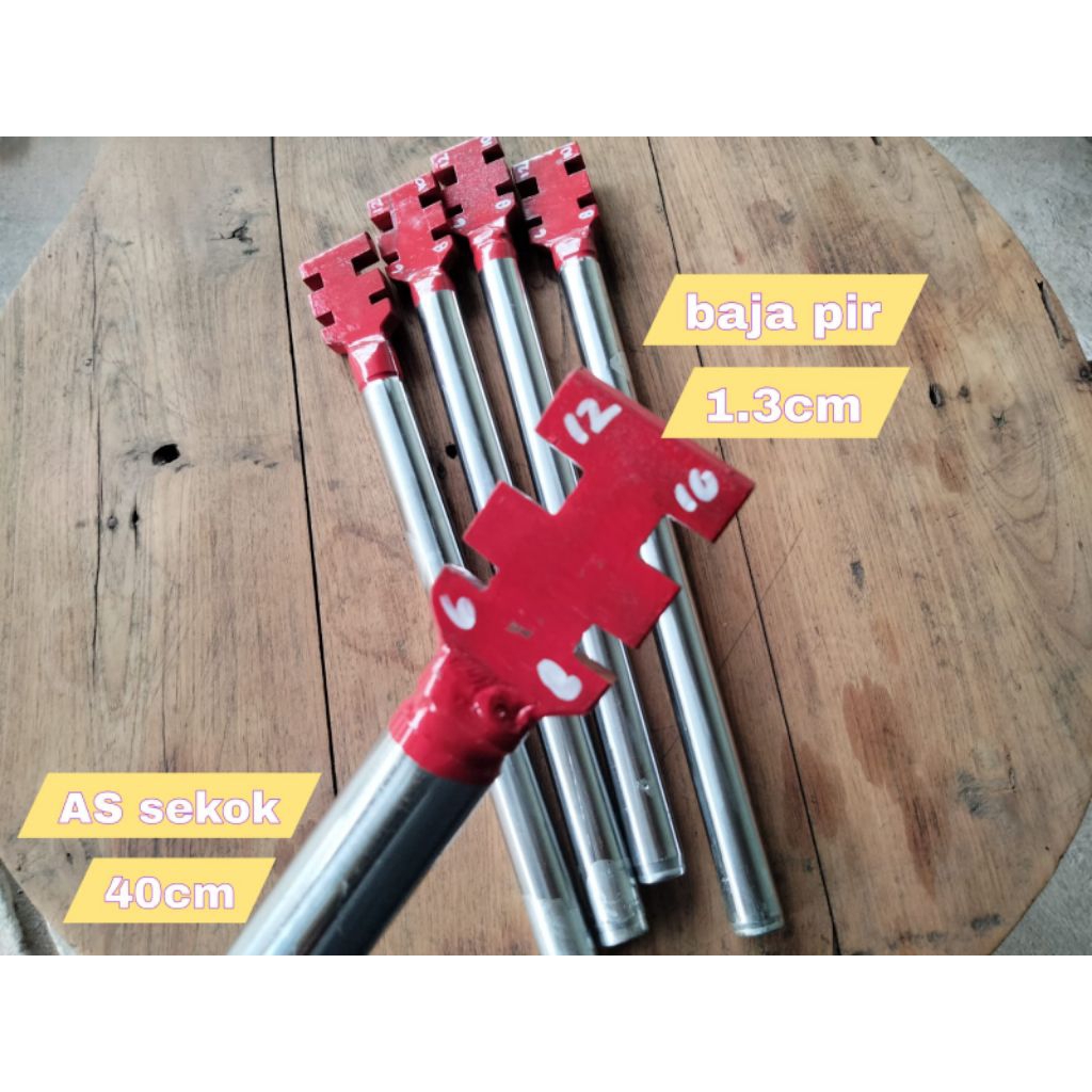 MATA IRON KUNCU CONCRETE IRON BENDANG 4in1 IRON KEY 4 EYES