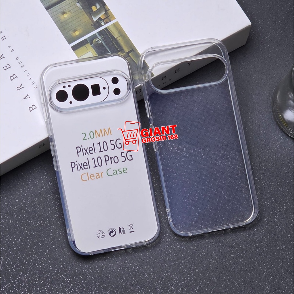 GOOGLE PIXEL 10 GOOGLE PIXEL 10 PRO CASE CLEAR HD 2.0MM CASE CLEAR TRANSPARENT GOOGLE PIXEL 10 PRO