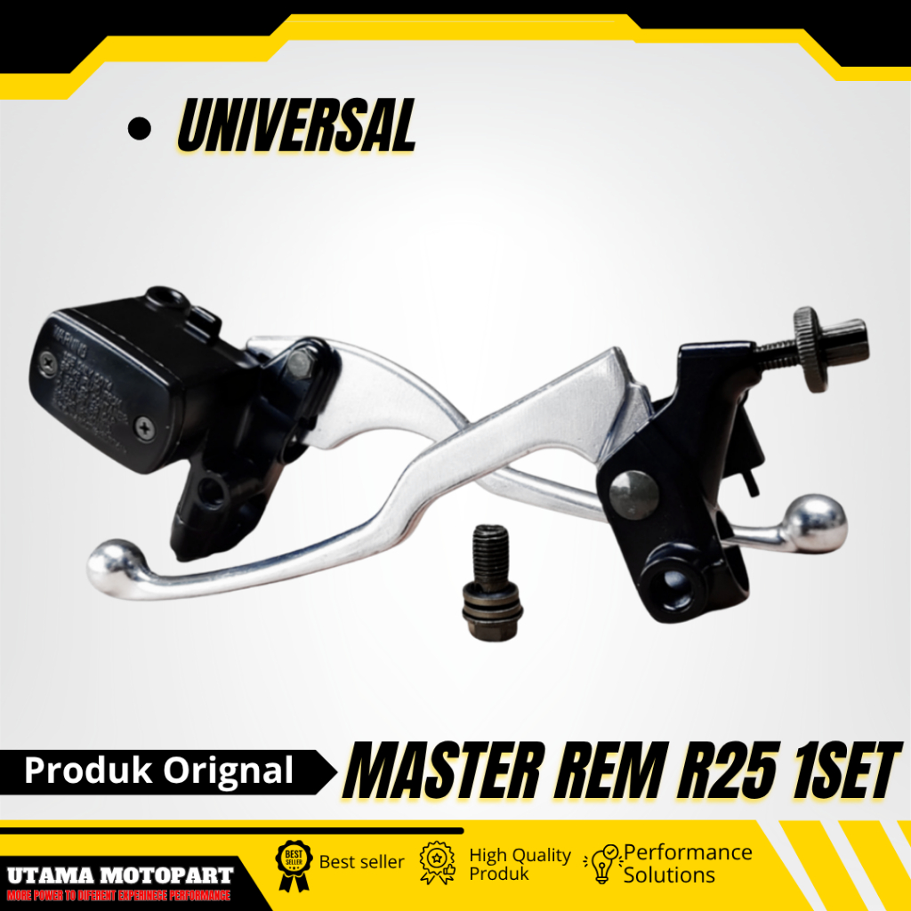 YAMAHA R25 หลักเบรค 1 ชุด UNIVERSAL CLUTCH R25 HANDLE R25 เบรค MASTER LEVER R25