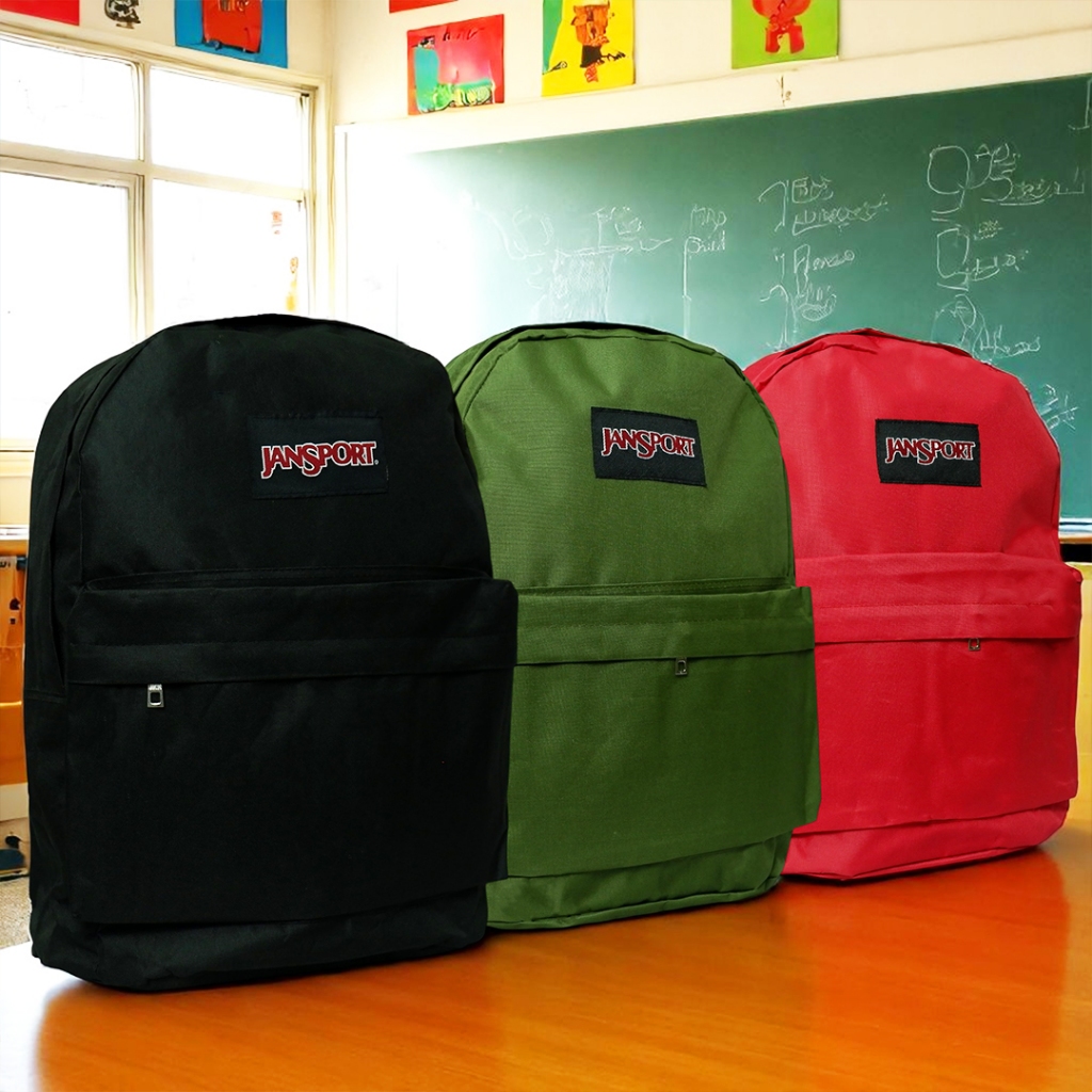 Jans Sport Backpack / School Backpack / Plain Js Backpack 16