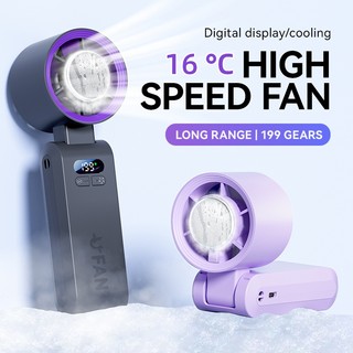 kipas angin Mini Portabel Lipat USB Rechargeable Tanpa Suara untuk Outdoor Dorm Kantor Model Terbaru 2025 199 Gear Kipas Tangan