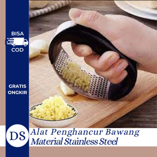 Alat Penghancur Bawang putih Garlic Crusher Press stainless presser/ penghalus bawang
