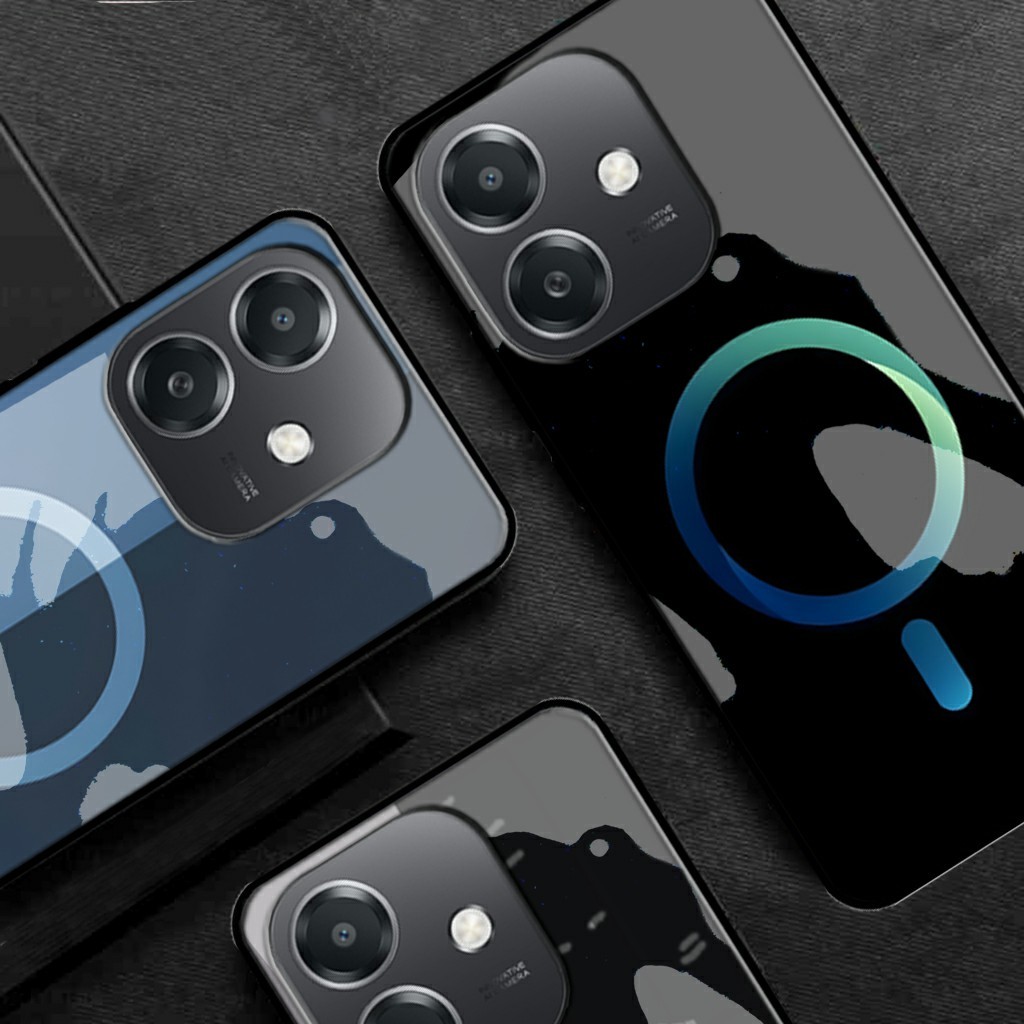 ล่าสุด Oppo A5i Glass Softcase 2025 [FC01] เคส Oppo A5i - เคสโทรศัพท์ Oppo A5i - ฟิล์มกันรอยโทรศัพท์