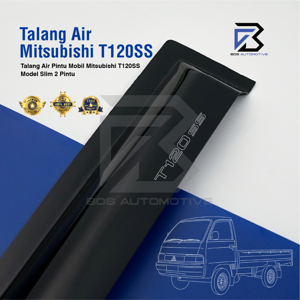 รางน้ําประตูรถ Mitsubishi T120SS Slim 2 ประตู