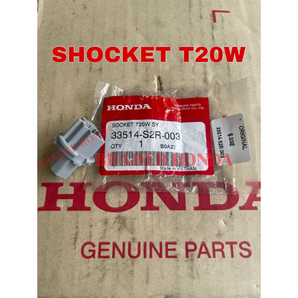 T20W SY BRAKE LAMP SOCKET STOP LAMP CITY PESONA Z GD3 GM2 JAZZ GE8 S RS ACCORD CM5 CP2 CIVIC ES CENT