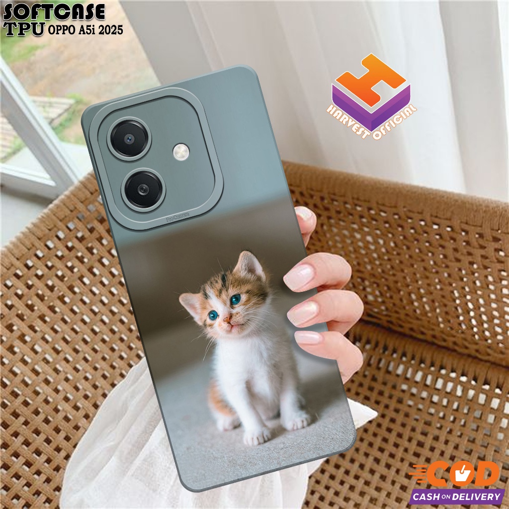 HP ล่าสุด Oppo A5i 2025 Softcase - เคส Oppo A5i ล่าสุด - เคส Pro Camera Softcase - Oppo A5i Silicone