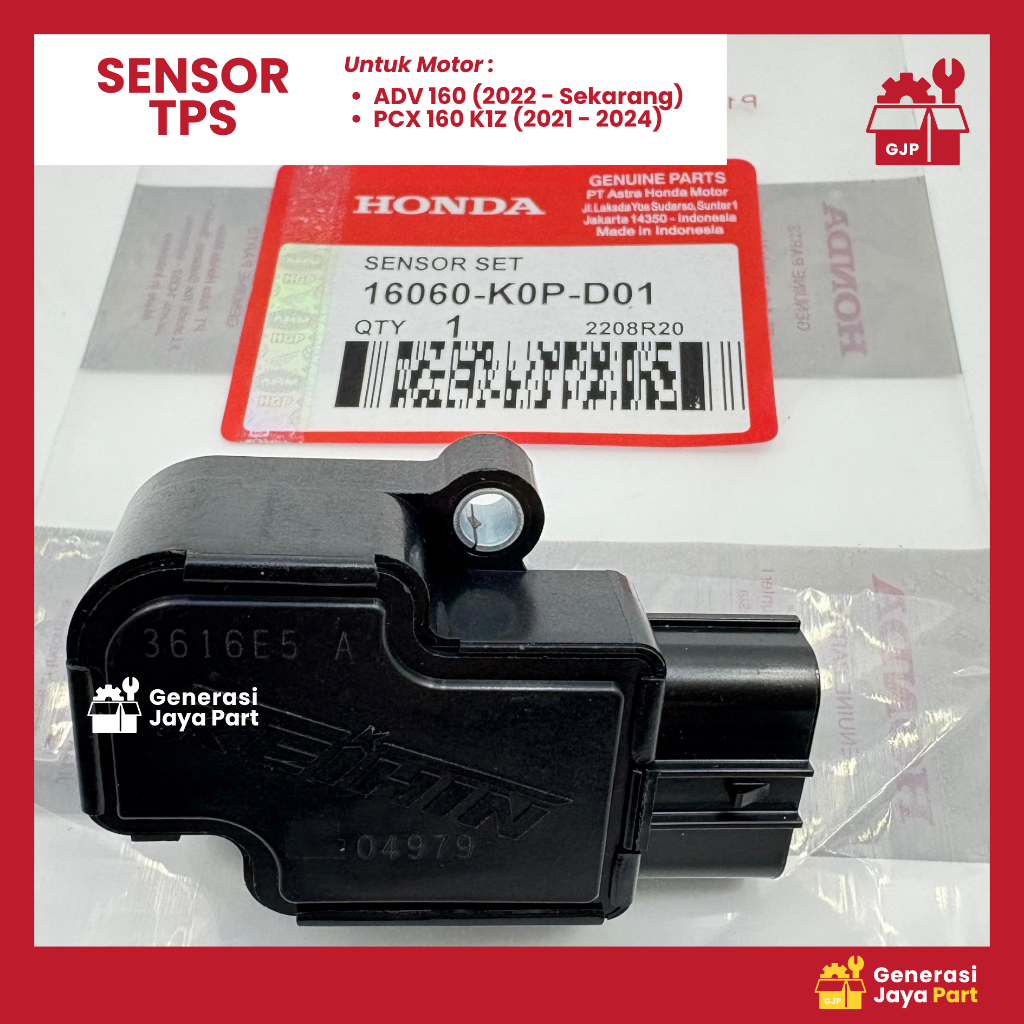 เซ็นเซอร์ TPS Adv 160 PCX 160 K1Z 16060-K0P-D01 | เซ็นเซอร์ TPS | ฮอนด้า ฮอนด้า ฮอนด้า | ต้นฉบับต้นฉ