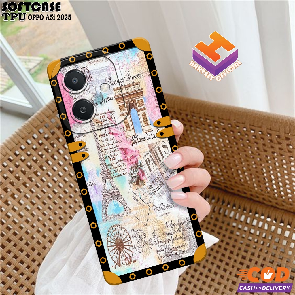 HP ล่าสุด Oppo A5i 2025 Softcase - เคส Oppo A5i ล่าสุด - เคส Pro Camera Softcase - Oppo A5i Silicone