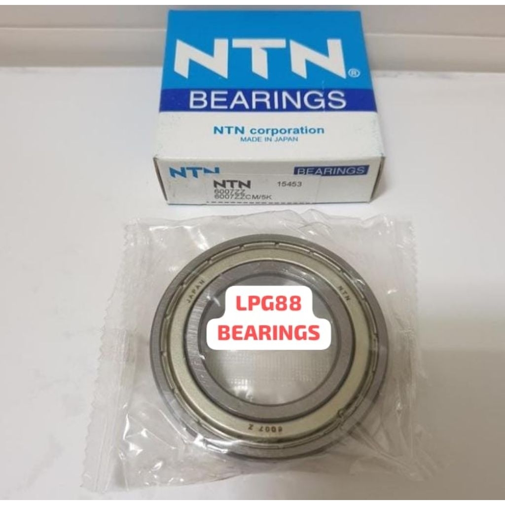 BEARING 6007 ZZ NTN IRON COVER 6007ZZ