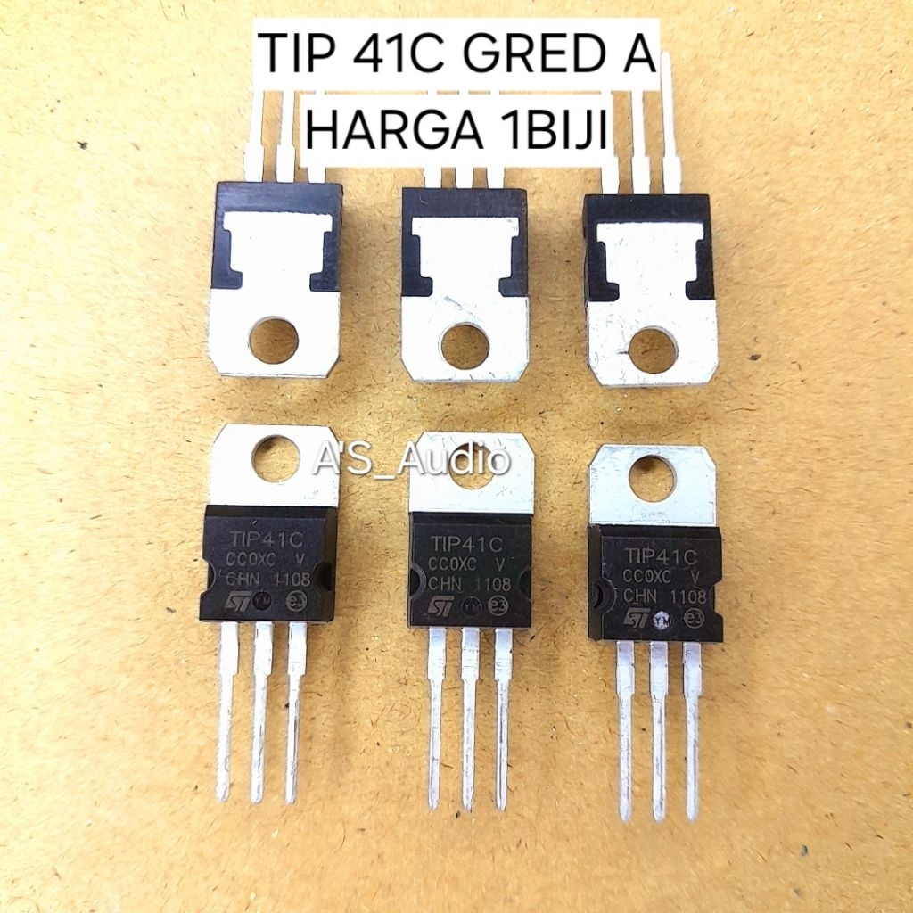 ทรานซิสเตอร์ TIP41C TIP 41 เกรด A