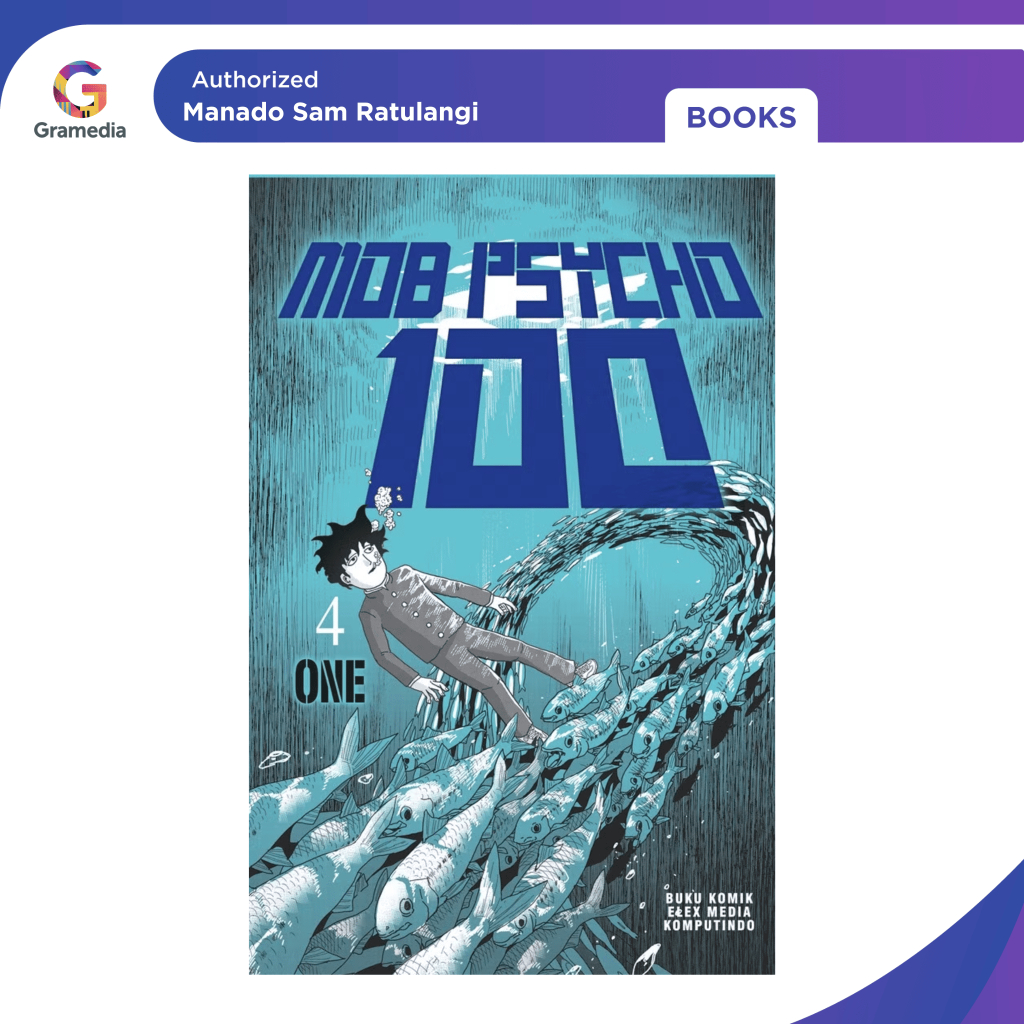 Gramedia Manado-Mob Psycho 100 Vol.04