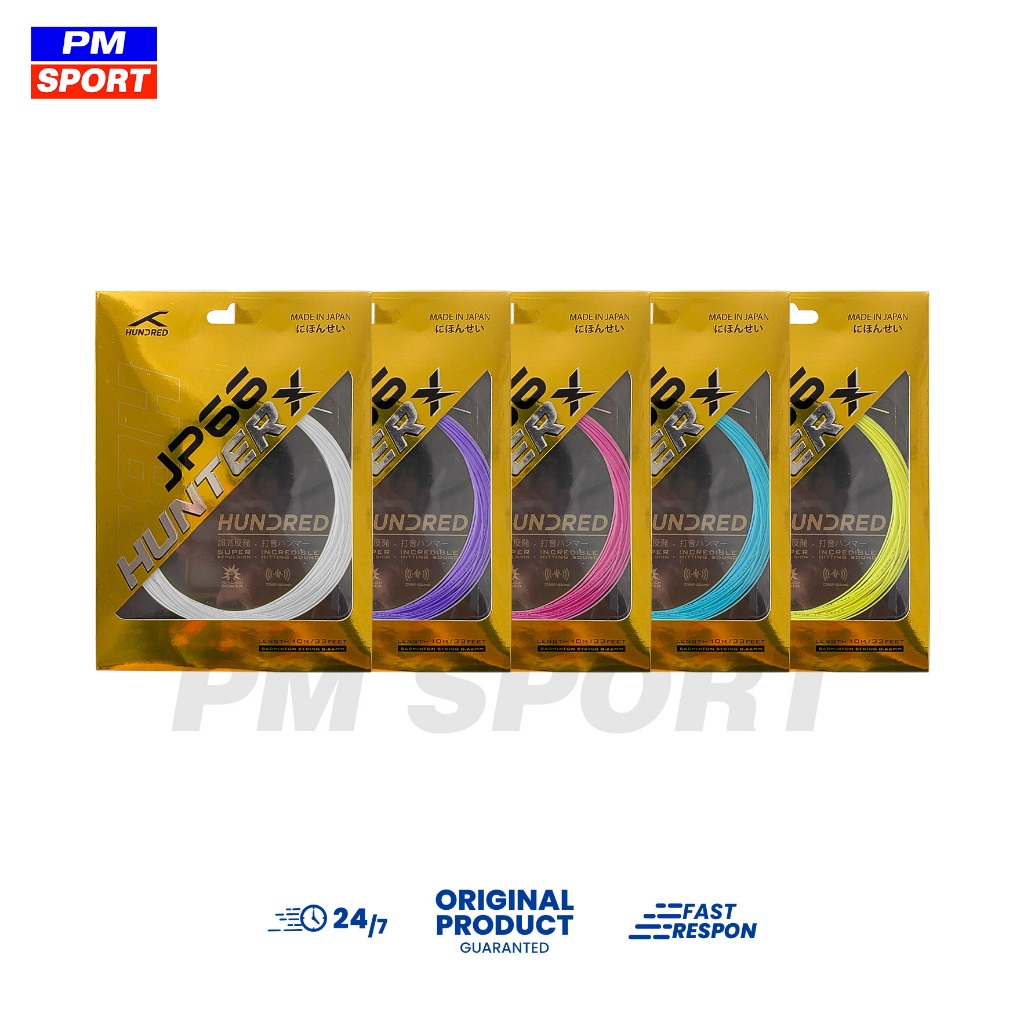 HUNDRED JP66 HUNTER X JAPAN BADMINTON CKET STRINGS ORIGINAL