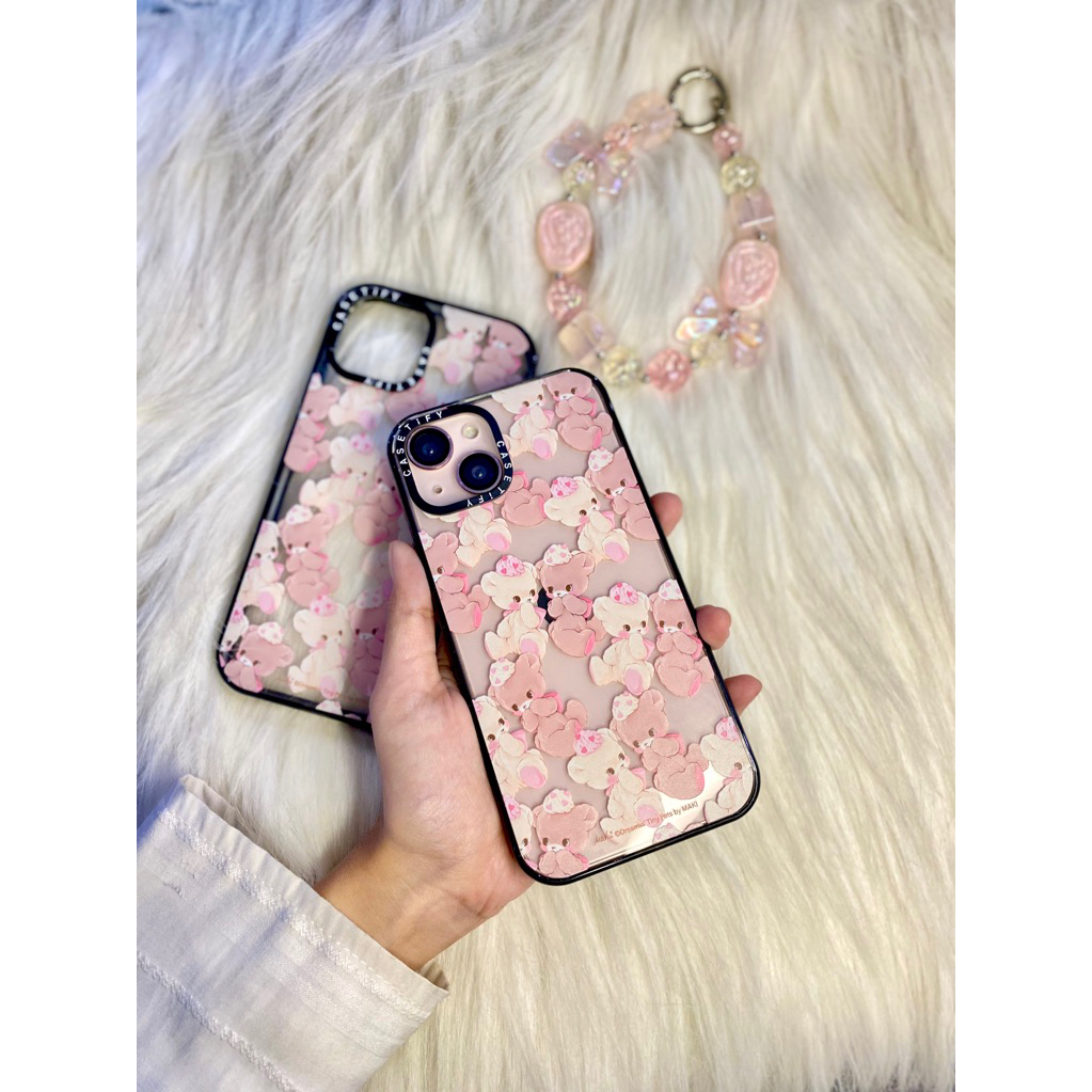 CASETIFY TWIN BEAR สําหรับ IP 11/12/12pm/13pm/13/14 15 16